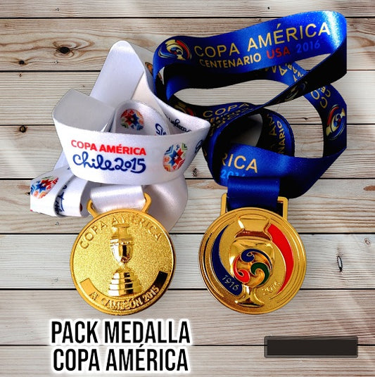 1. Pack Chile Campeón: Medallas Copa América 2015/2016