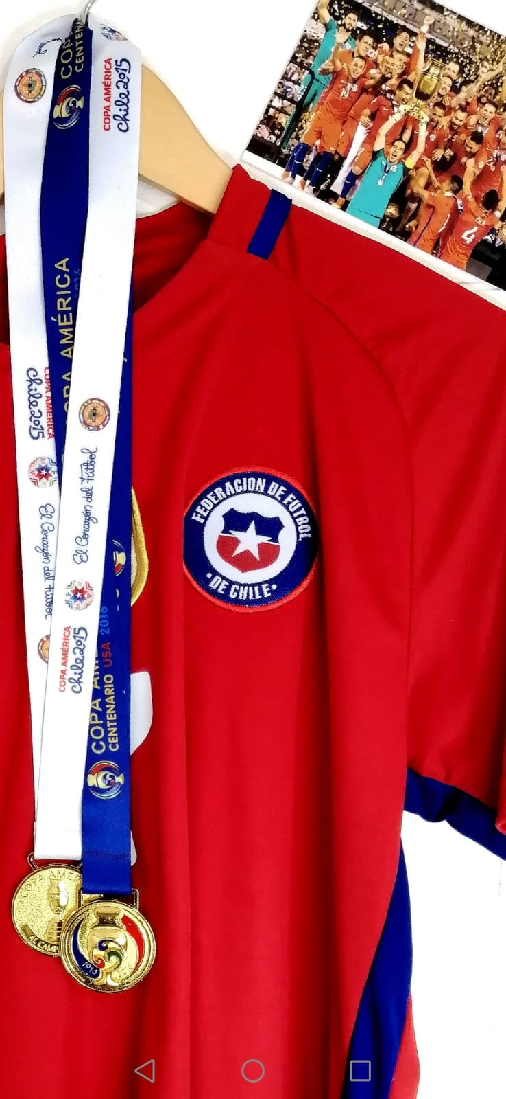 1. Pack Chile Campeón: Medallas Copa América 2015/2016