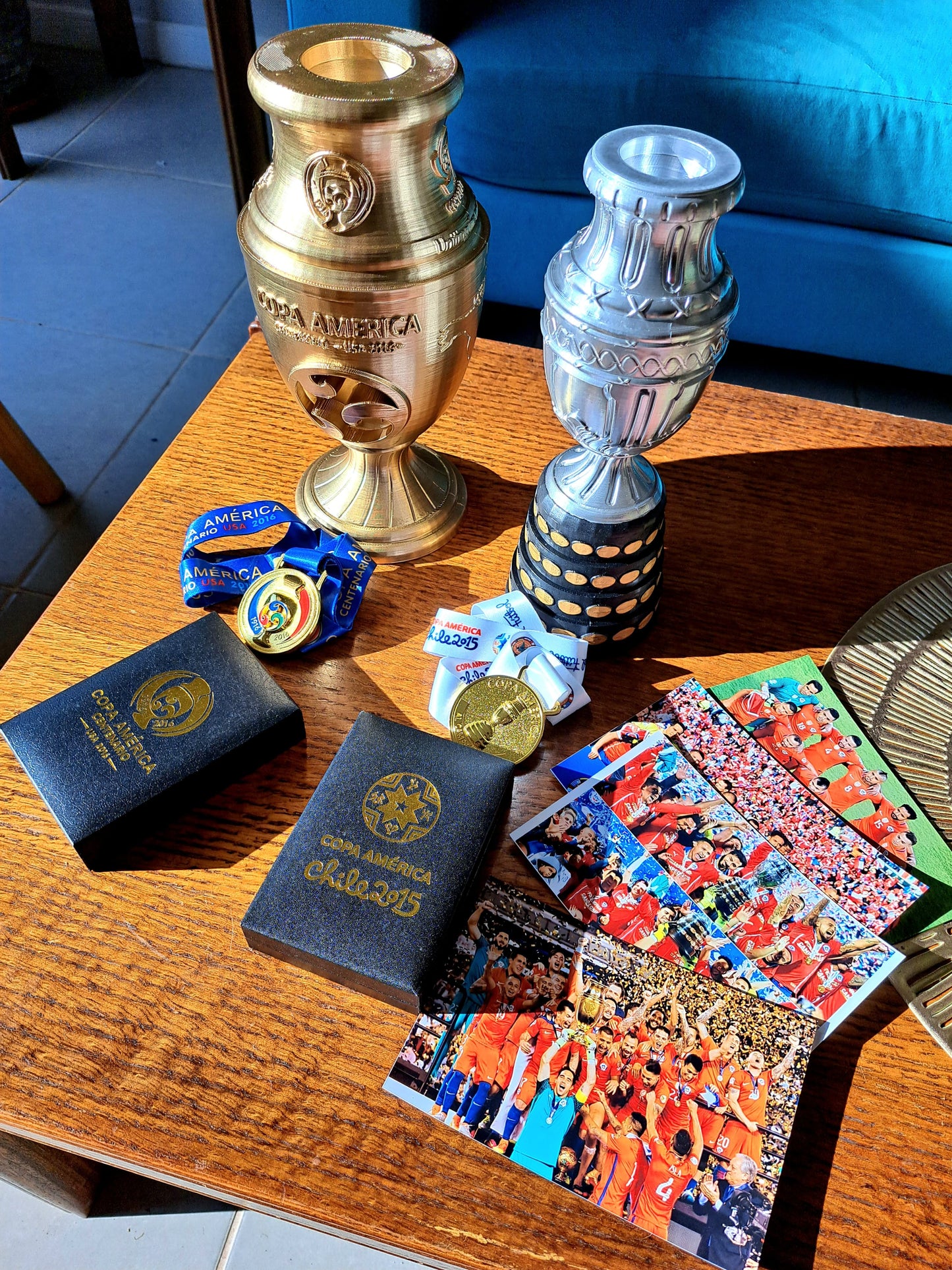 Colección Completa Chile Bicampeón de América 2015/2016.