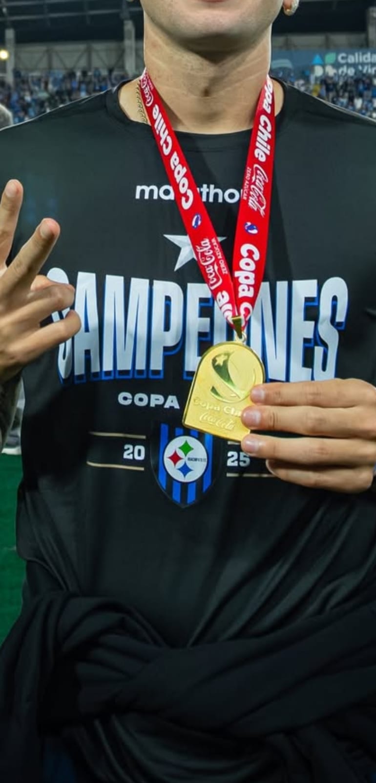 * MEDALLA CAMPEON COPA CHILE 2025 HUACHIPATO