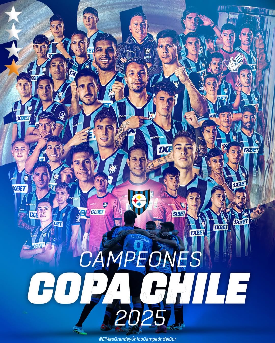 *PACK MEDALLAS DEL CAMPEÓN 2023 - 2025 HUACHIPATO