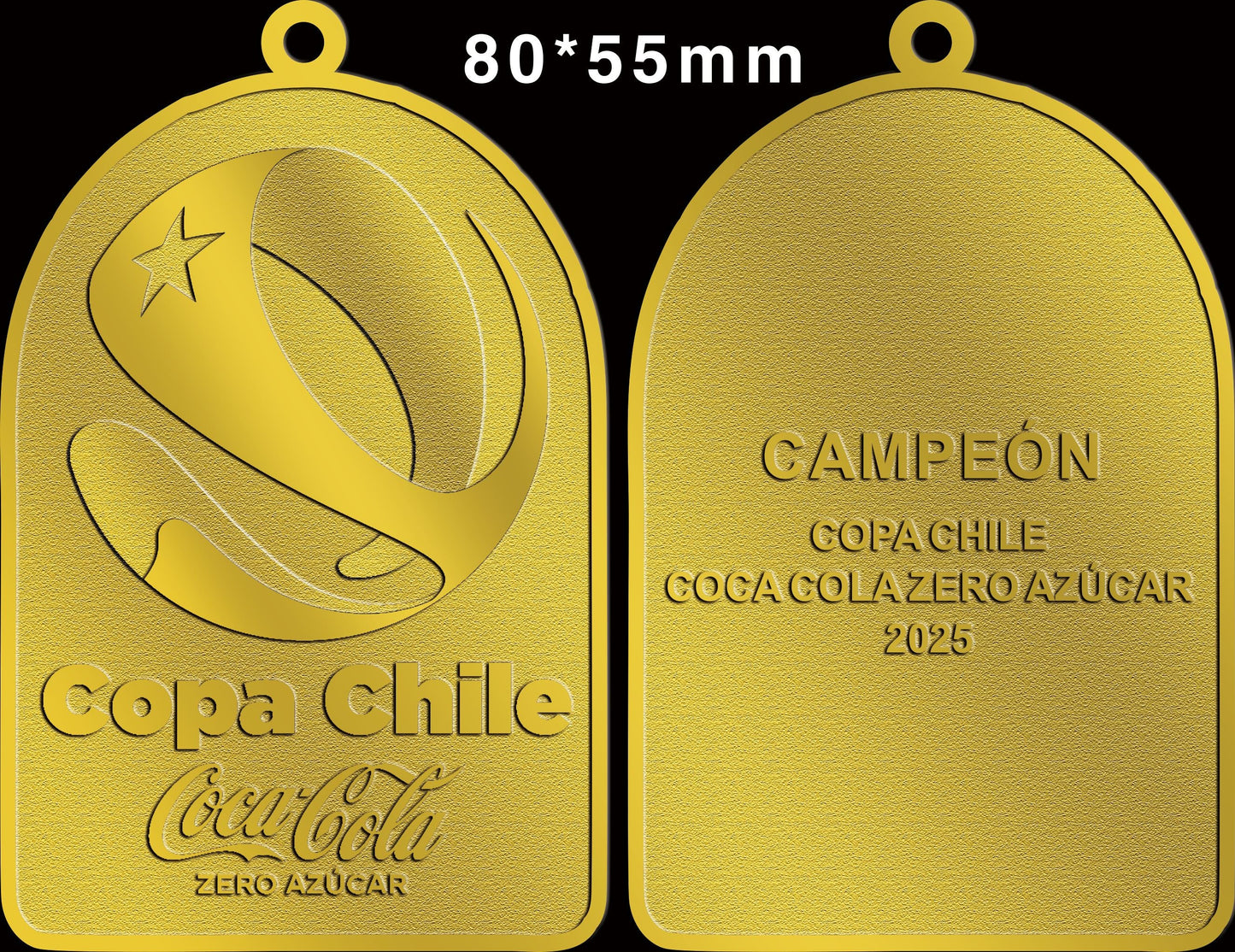 * MEDALLA CAMPEON COPA CHILE 2025 HUACHIPATO