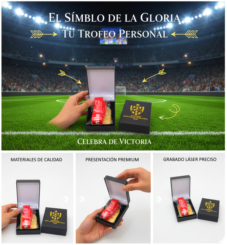 * MEDALLA CAMPEON COPA CHILE 2025 HUACHIPATO