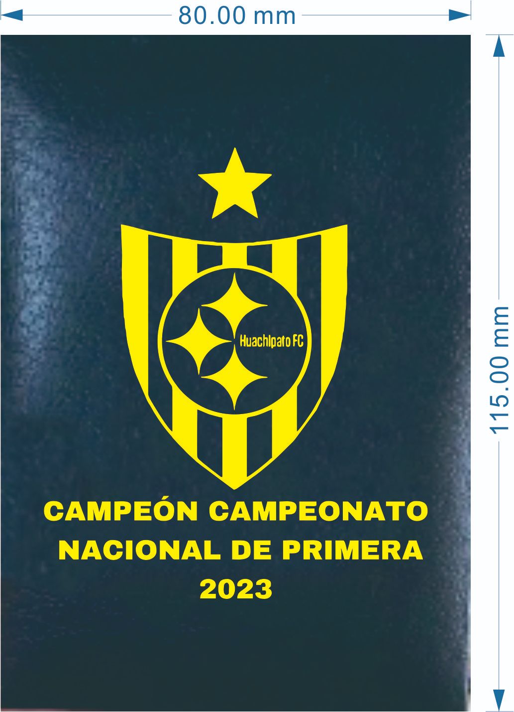 *PACK MEDALLAS DEL CAMPEÓN 2023 - 2025 HUACHIPATO