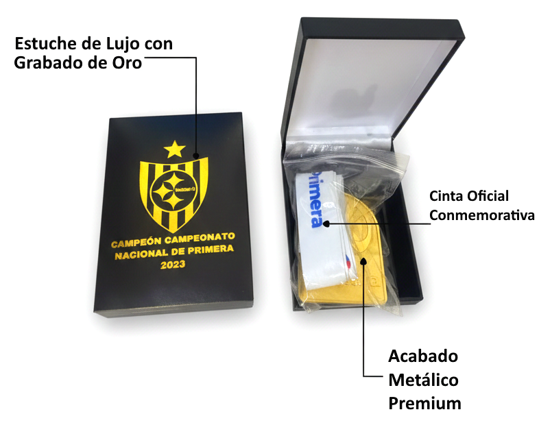 *PACK MEDALLAS DEL CAMPEÓN 2023 - 2025 HUACHIPATO