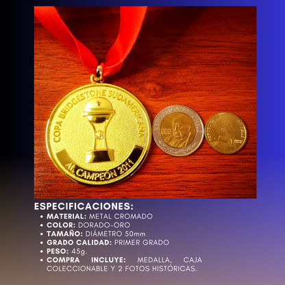 Medalla Campeón Copa Sudamericana 2011 - U de Chile🔥