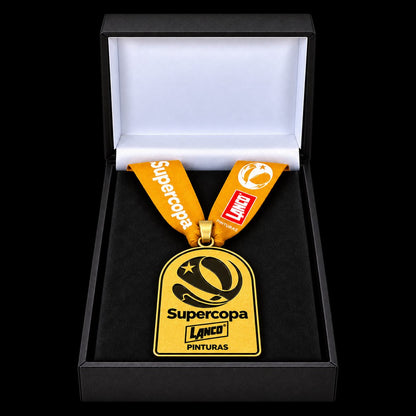 1.Medalla Supercopa Fútbol Chileno  (Medalla + Caja + 2 Fotos + 1  FotoBook).