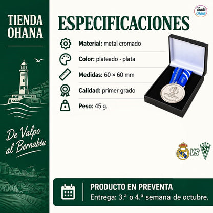 2. Abono 50% Pack x2 Medallas Copa Intercontinental Sub20  (Medalla + Caja + 2 Fotos + 1  FotoBook)